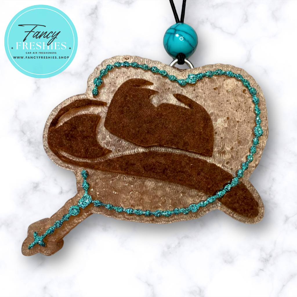 Cowboy Hat Rosary Freshie