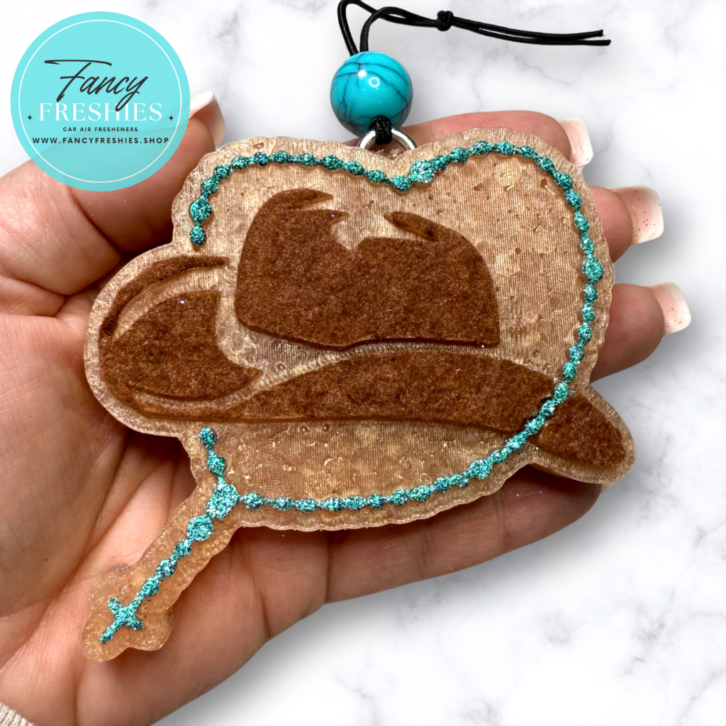 Cowboy Hat Rosary Freshie