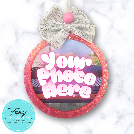 Custom Round Freshie