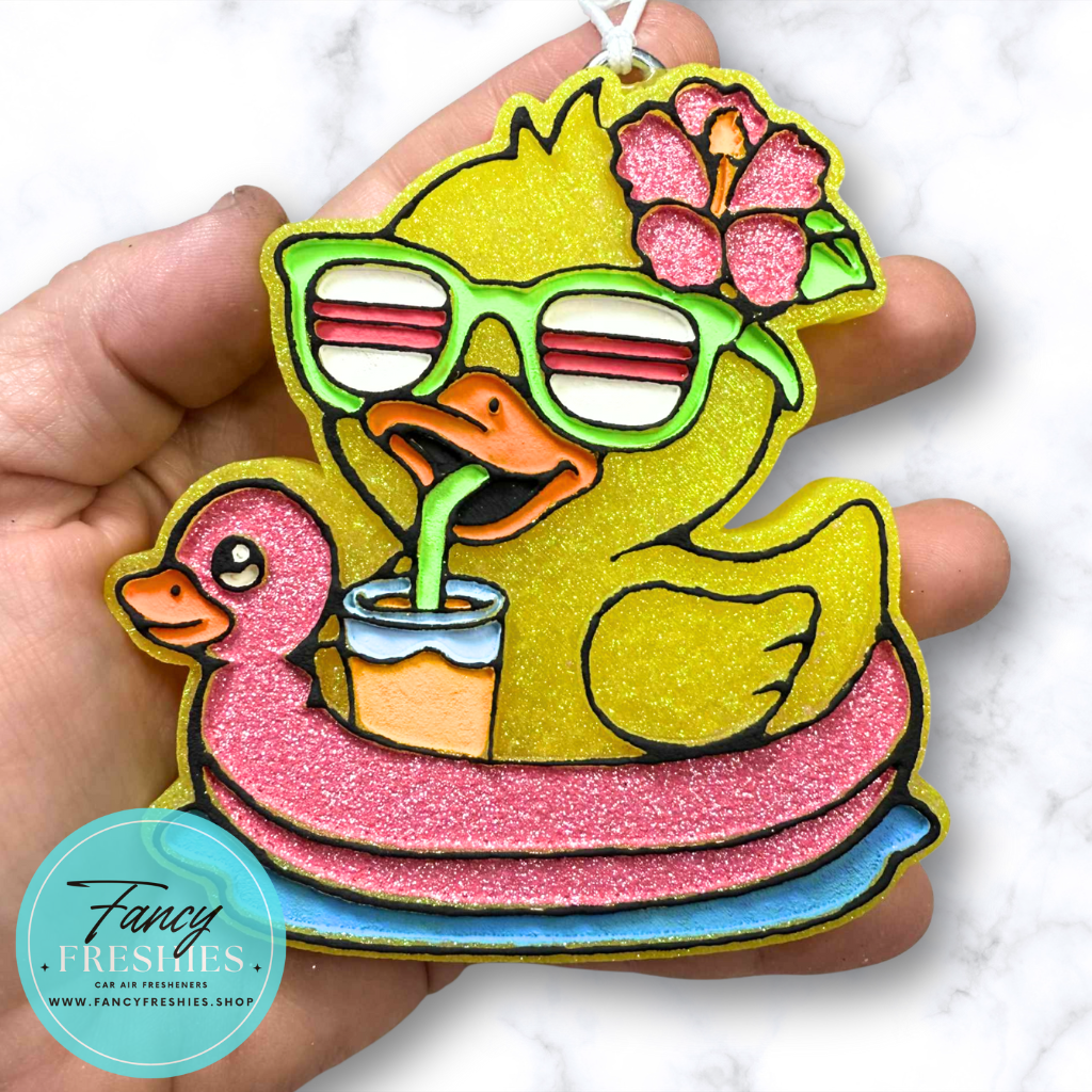 Duck Floatie Freshie
