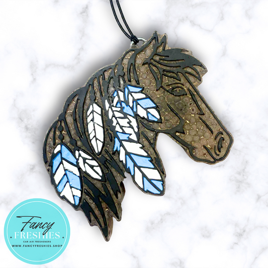 Horse with Feathers Freshie