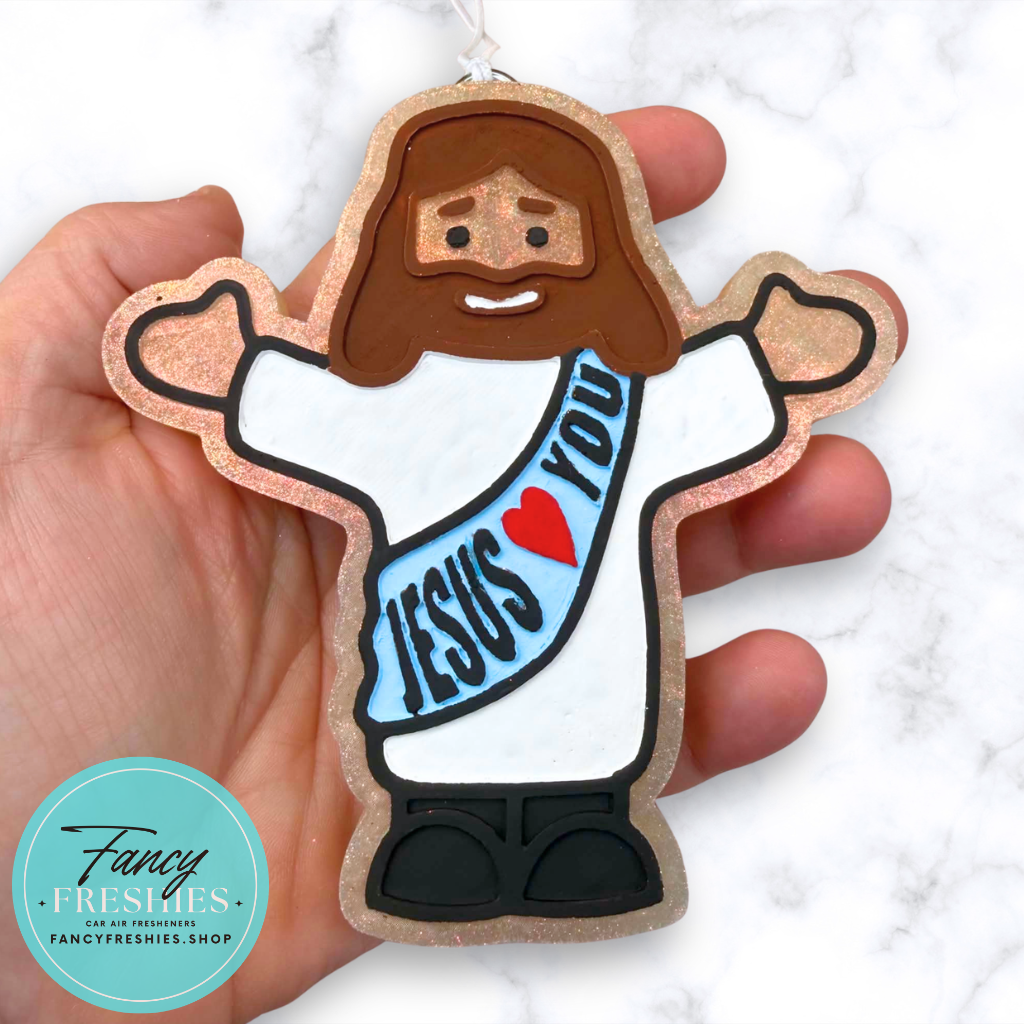 Jesus Loves You Freshie