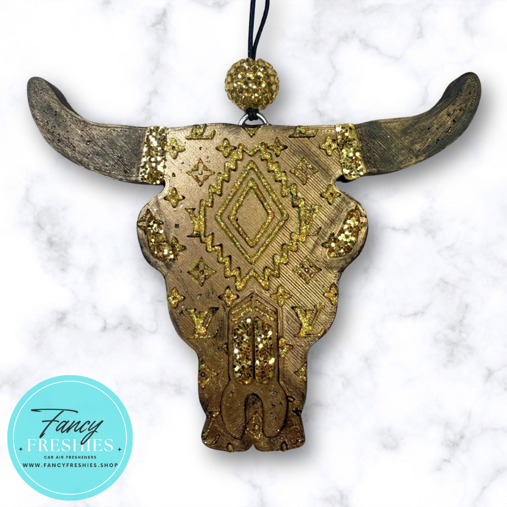 Bull Skull ELLVEE Freshie