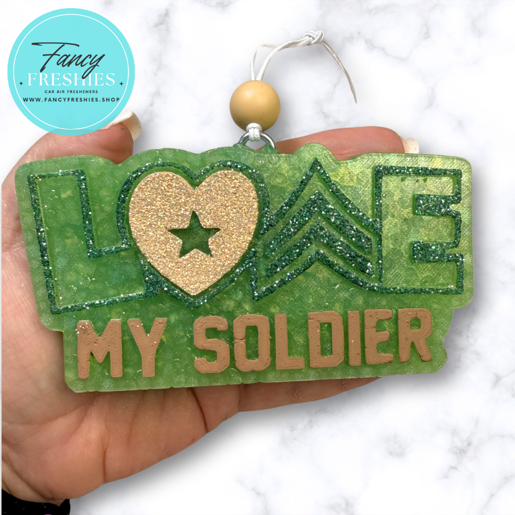 Love My Soldier Freshie