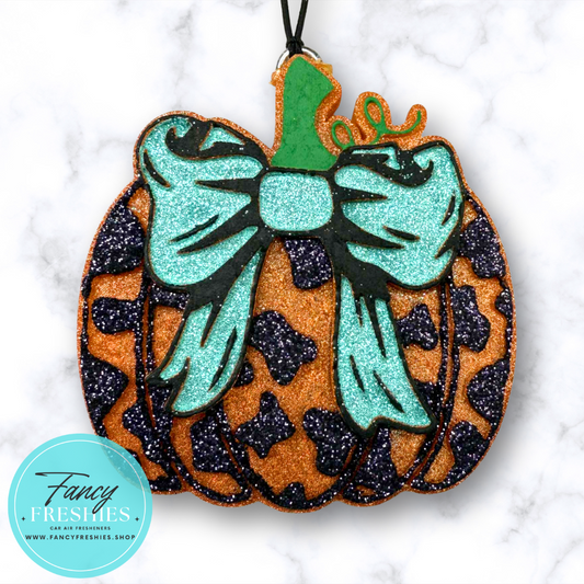 Pumpkin Cow Print Freshie