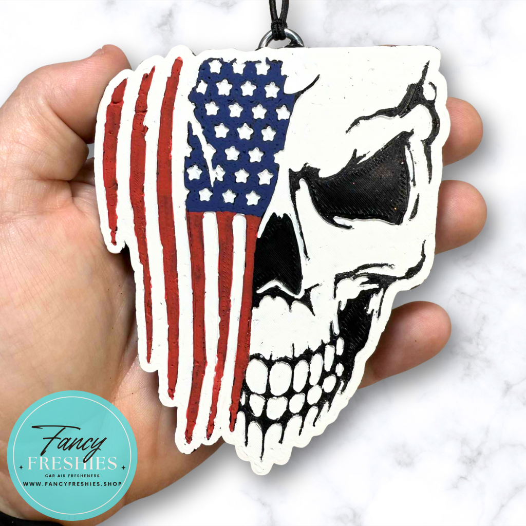 Skull Flag Freshie