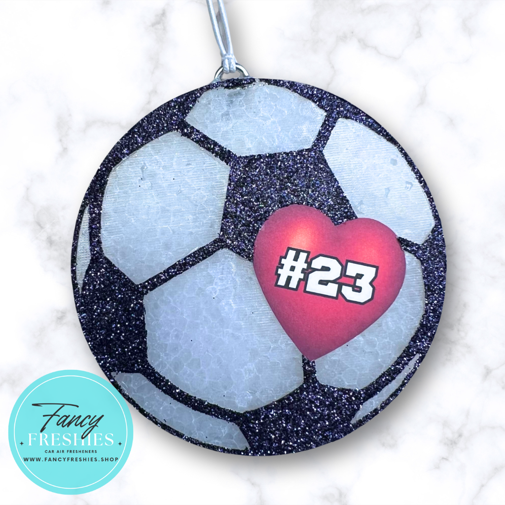 Ball with Jersey Number Freshie