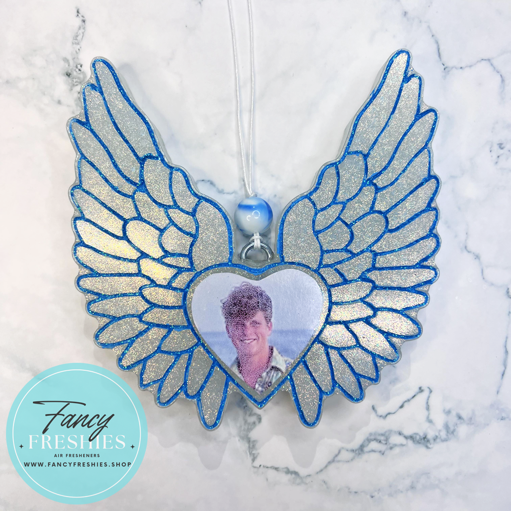 Angel Wings Custom Photo Freshie