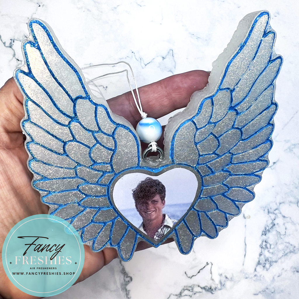 Angel Wings Custom Photo Freshie