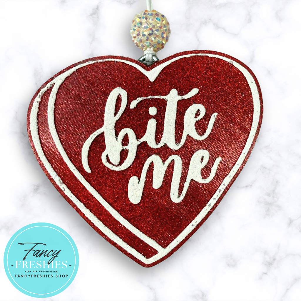 Bite Me Heart Freshie