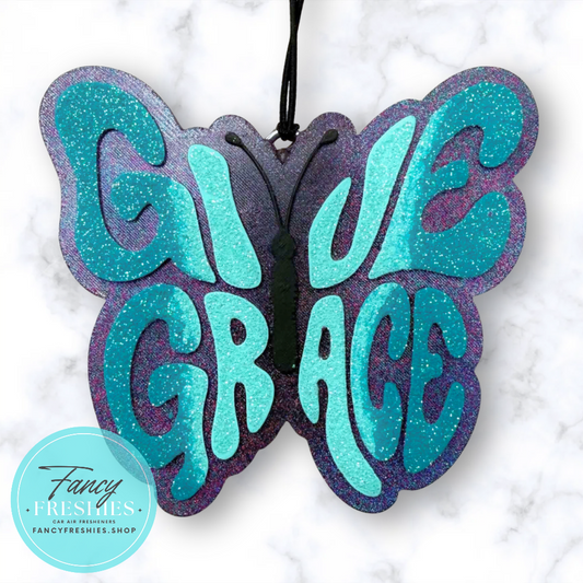 Give Grace Butterfly Freshie