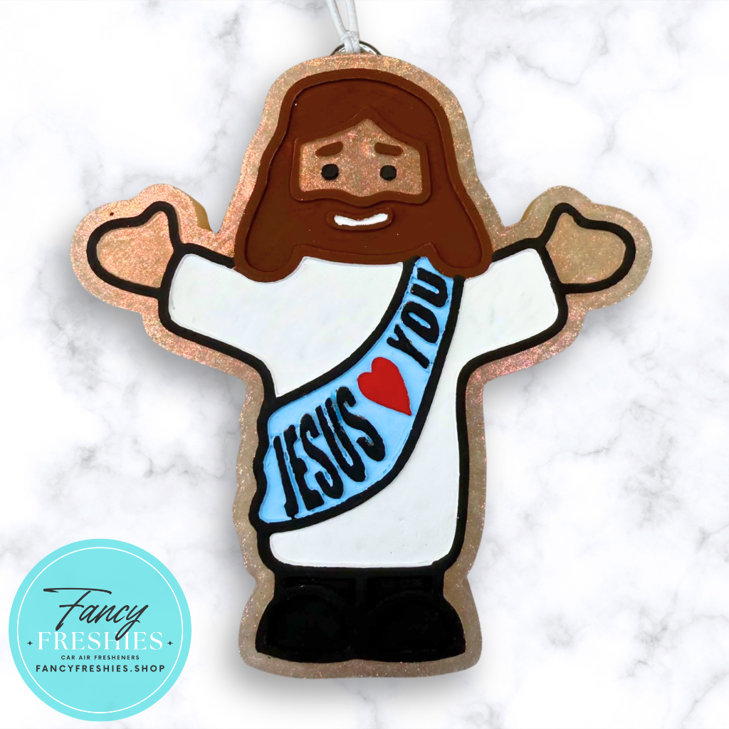 Jesus Loves You Freshie
