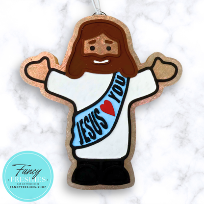 Jesus Loves You Freshie