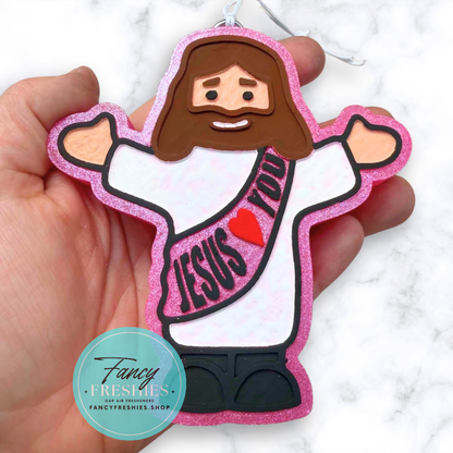 Jesus Loves You Freshie