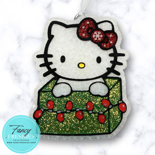 Kitty Christmas Freshie