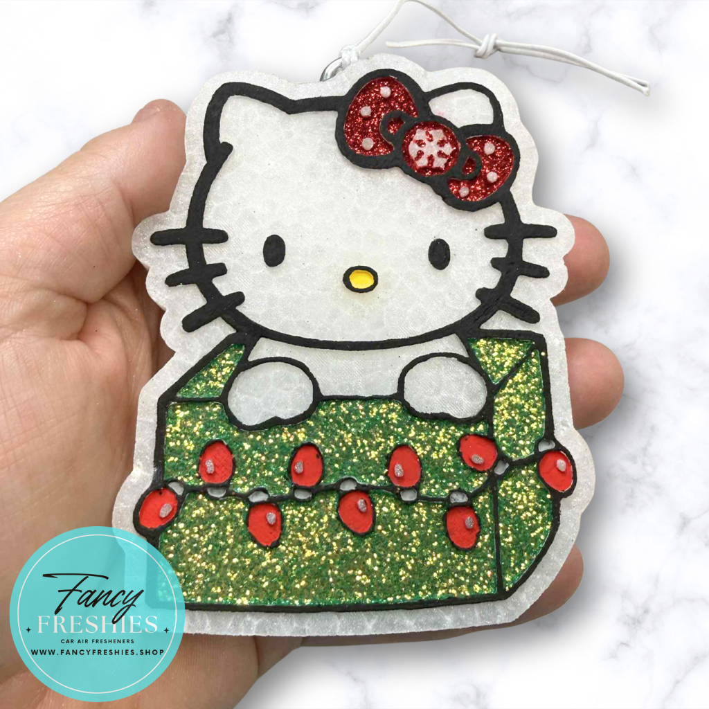 Kitty Christmas Freshie