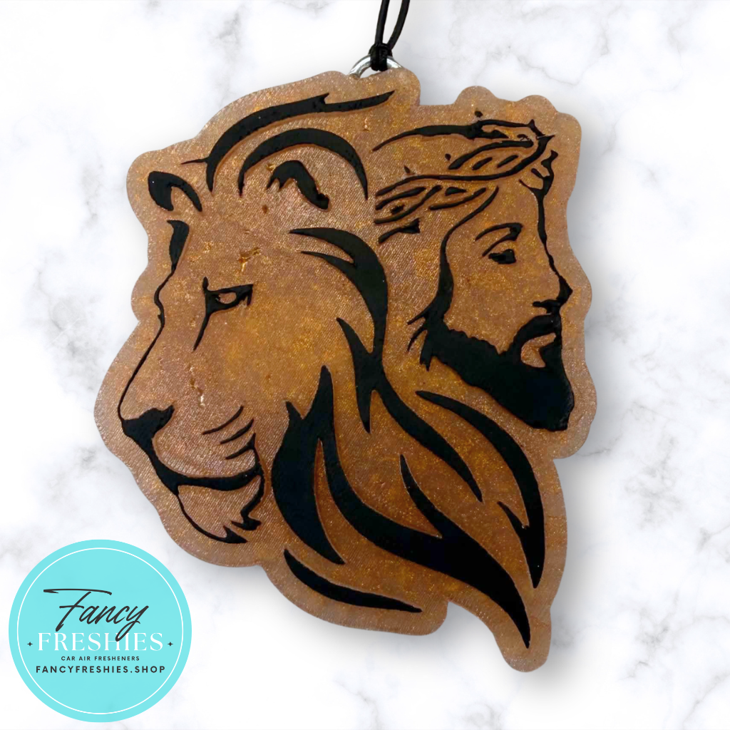 Jesus & Lion Freshie