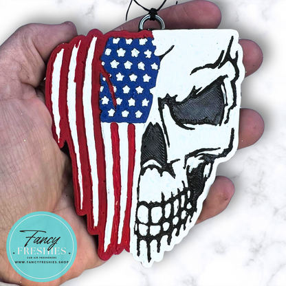 Skull Flag Freshie