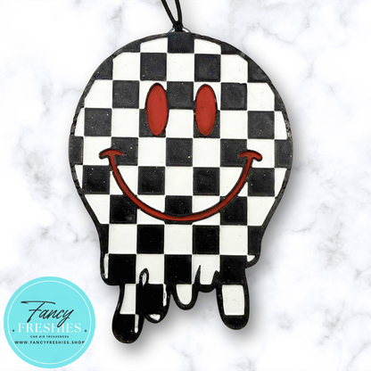 Smiley Checkered Freshie