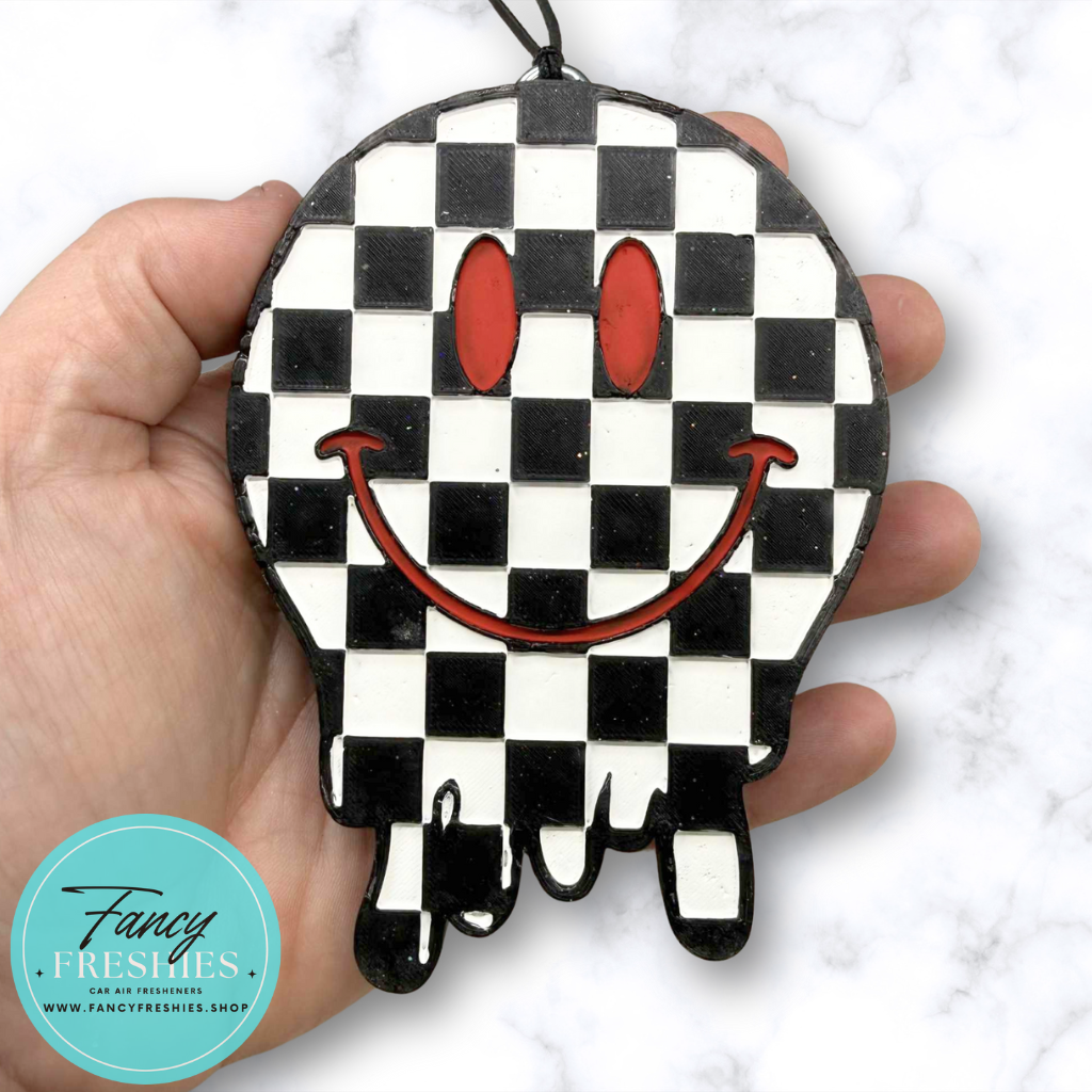 Smiley Checkered Freshie