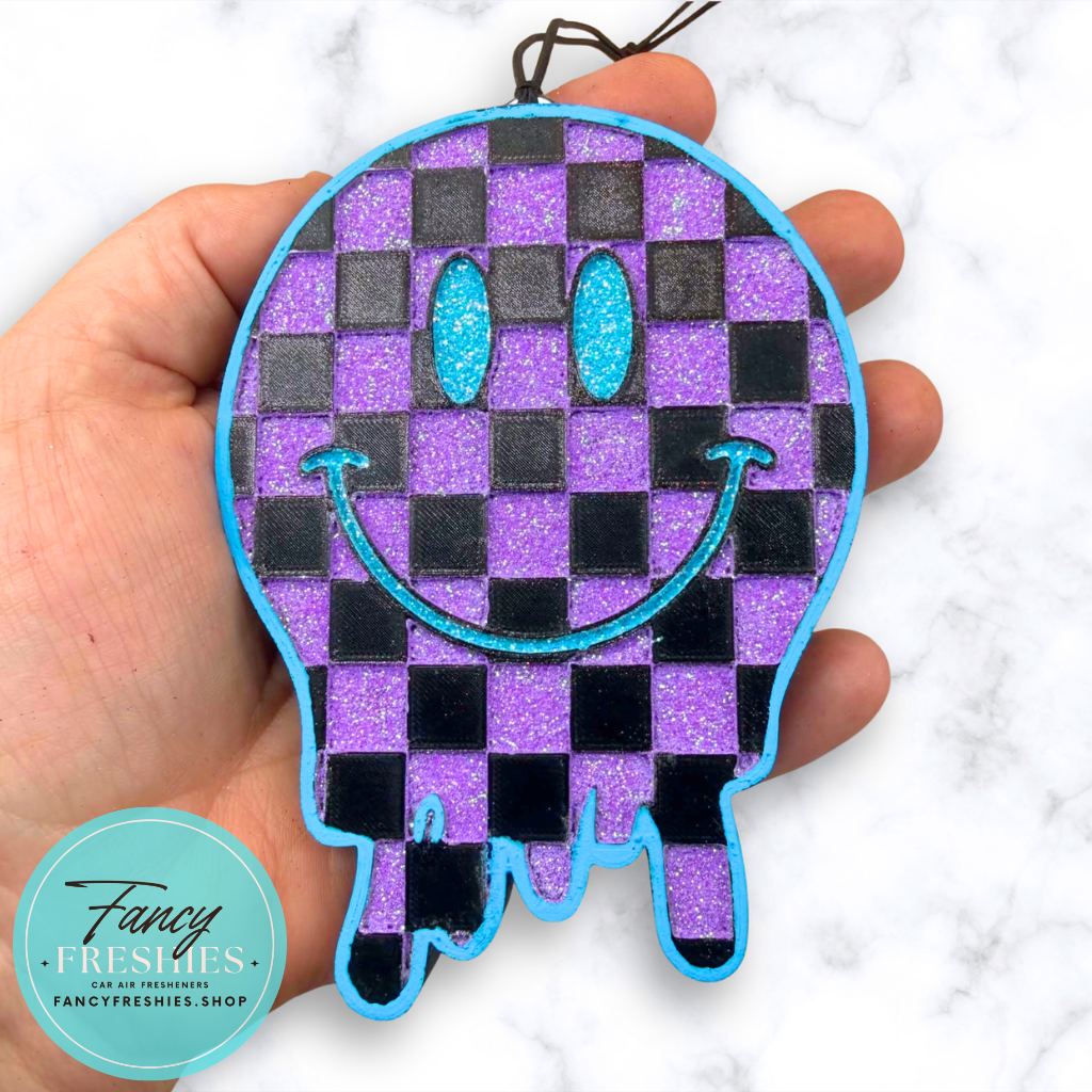 Smiley Checkered Freshie