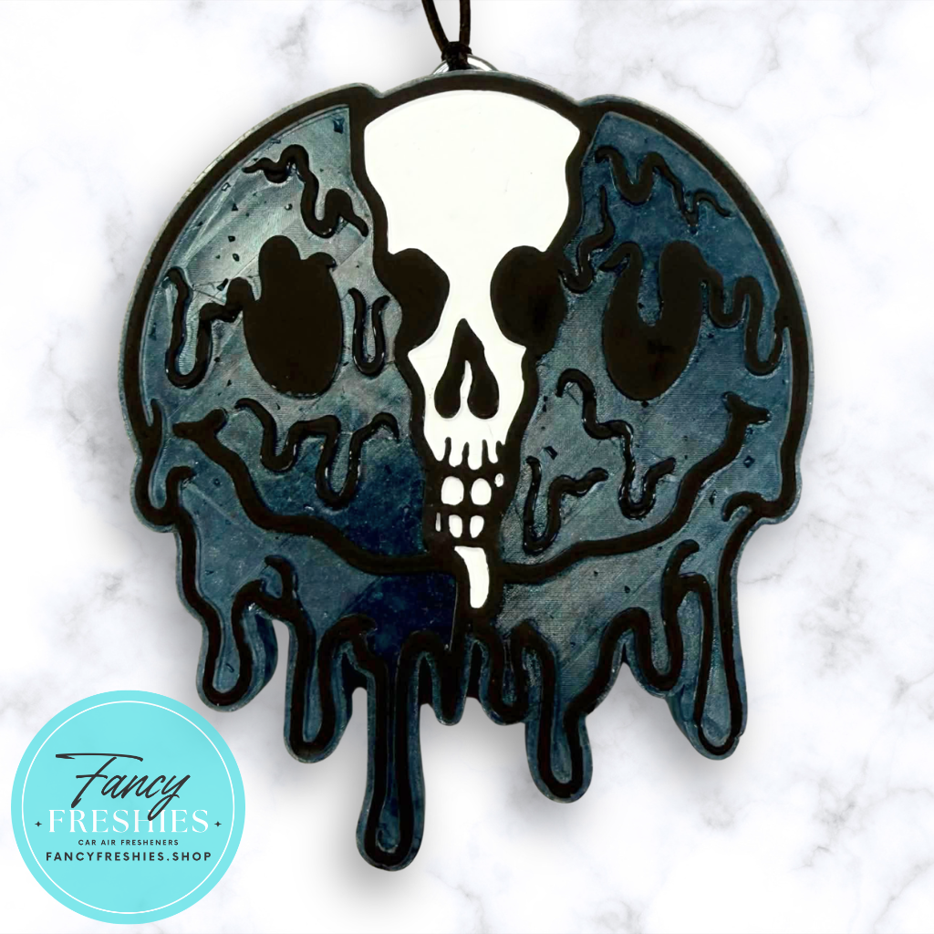 Smiley Melting Skull Freshie