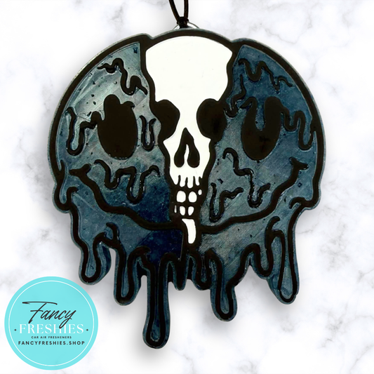 Smiley Melting Skull Freshie