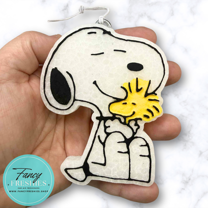 Dog & His Bird Freshie