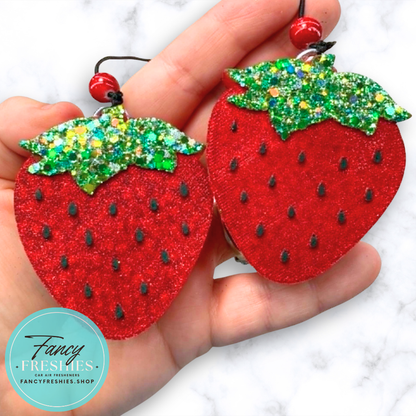 Strawberry Dangle Freshie