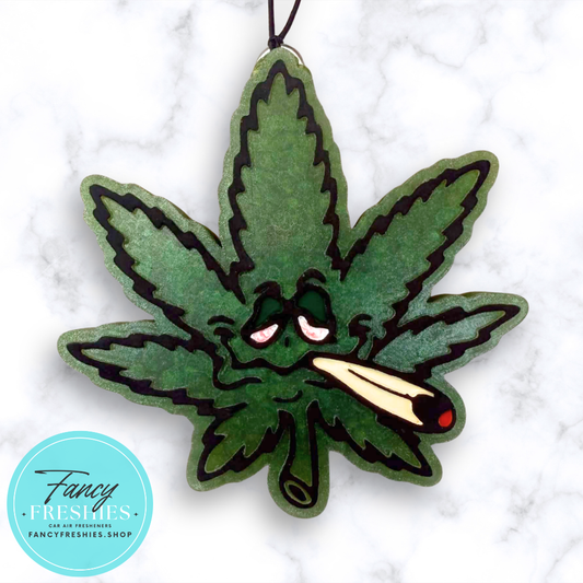 Trippy Leaf Freshie